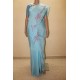 Blue Embroidery sarees